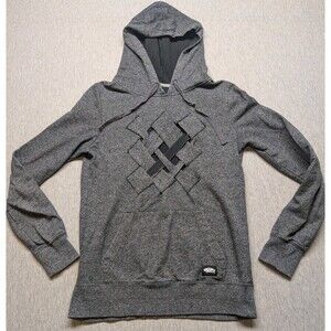 Vans Gray Hoodie with Black Accents